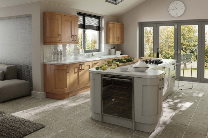 Stover Oak & Painted Stone Main