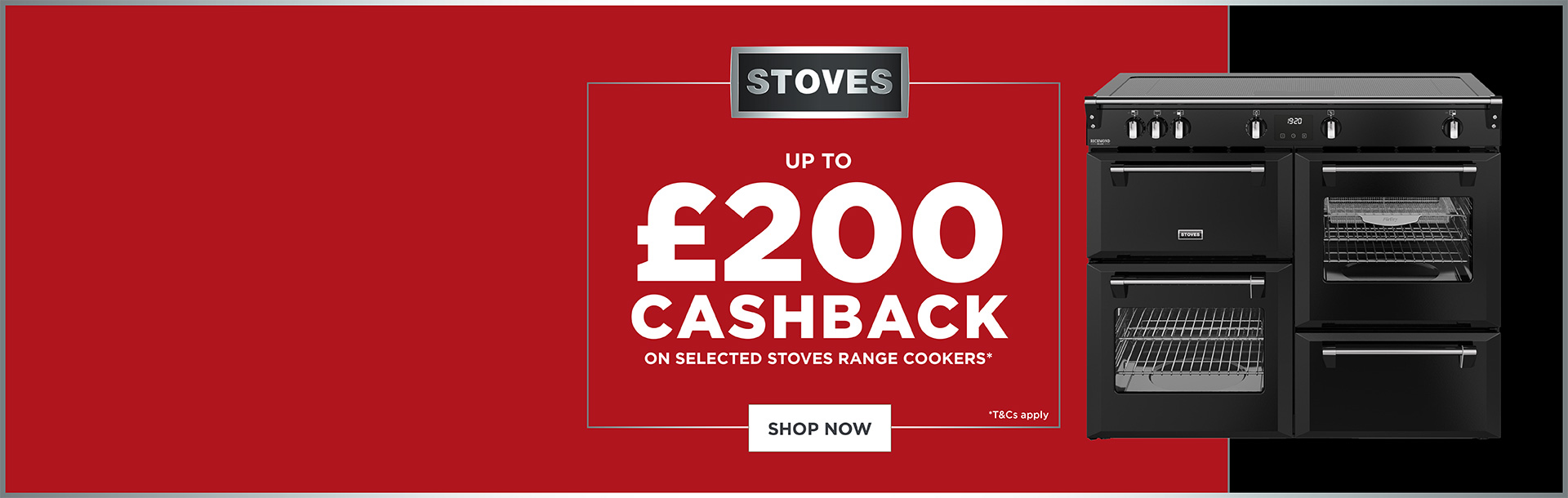 Stoves Cashback