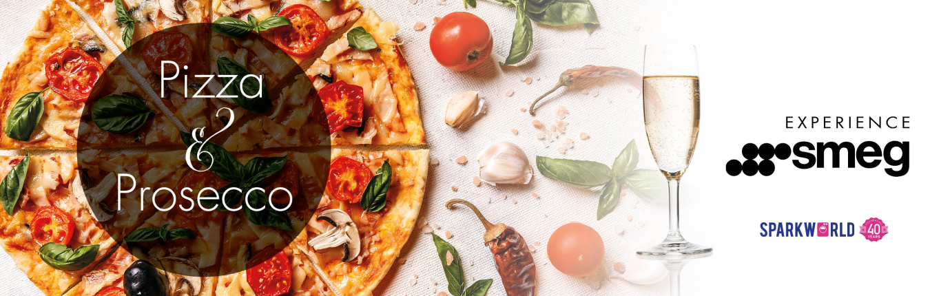 Pizza and Prosecco at Sparkworld 