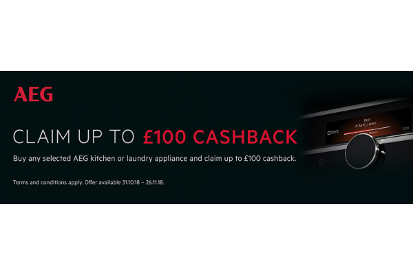 AEG Black Friday Cashback