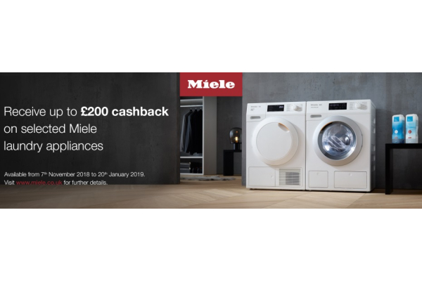 Miele Laundry Cashback Promotion