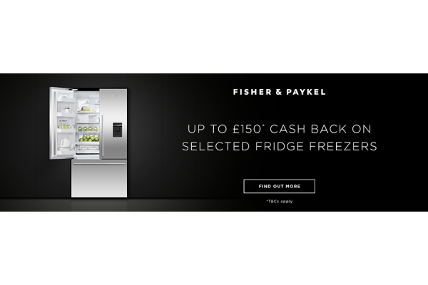 Cash Back with Fisher & Paykel