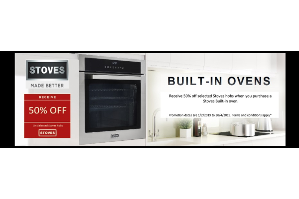 Stoves half price hob offer