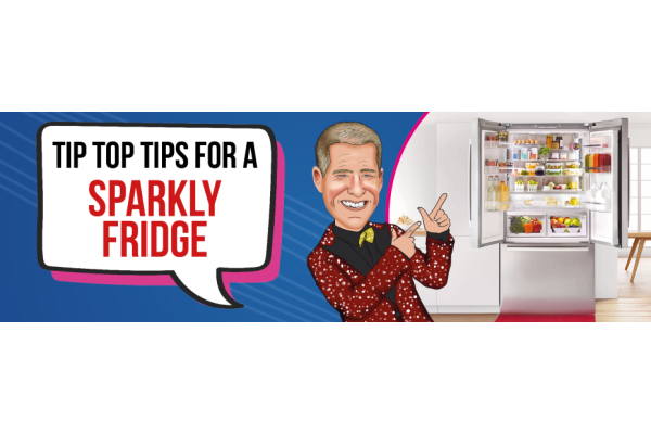 Tip Top Tips for a Sparkly Fridge