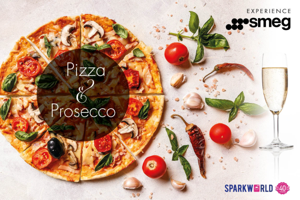 Pizza and Prosecco at Sparkworld 