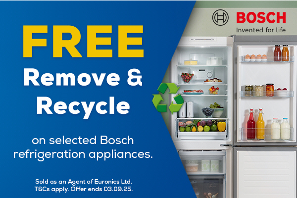 Bosch Free Removal and Recycling on Selected Refrigeration