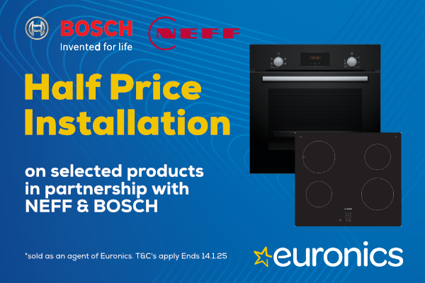 Bosch and Neff 1/2 Price Install