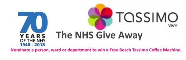 The NHS Give Away!