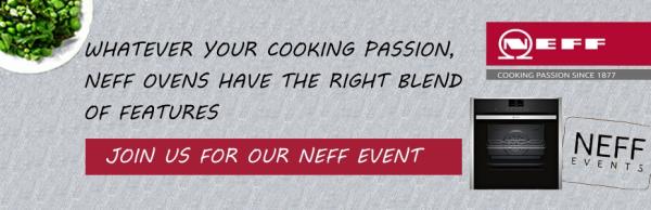 Neff Demonstration Weekend. September 28th and 29th 2018