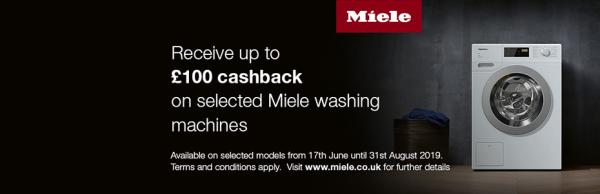 Clean up with this Miele Cashback Offer