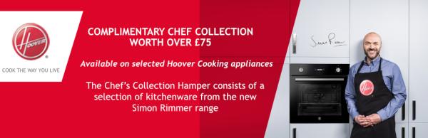 FREE Simon Rimmer Chef Collection free with Hoover